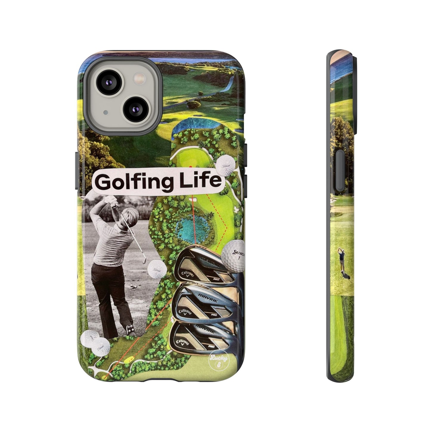 Golfing Life iPhone Case