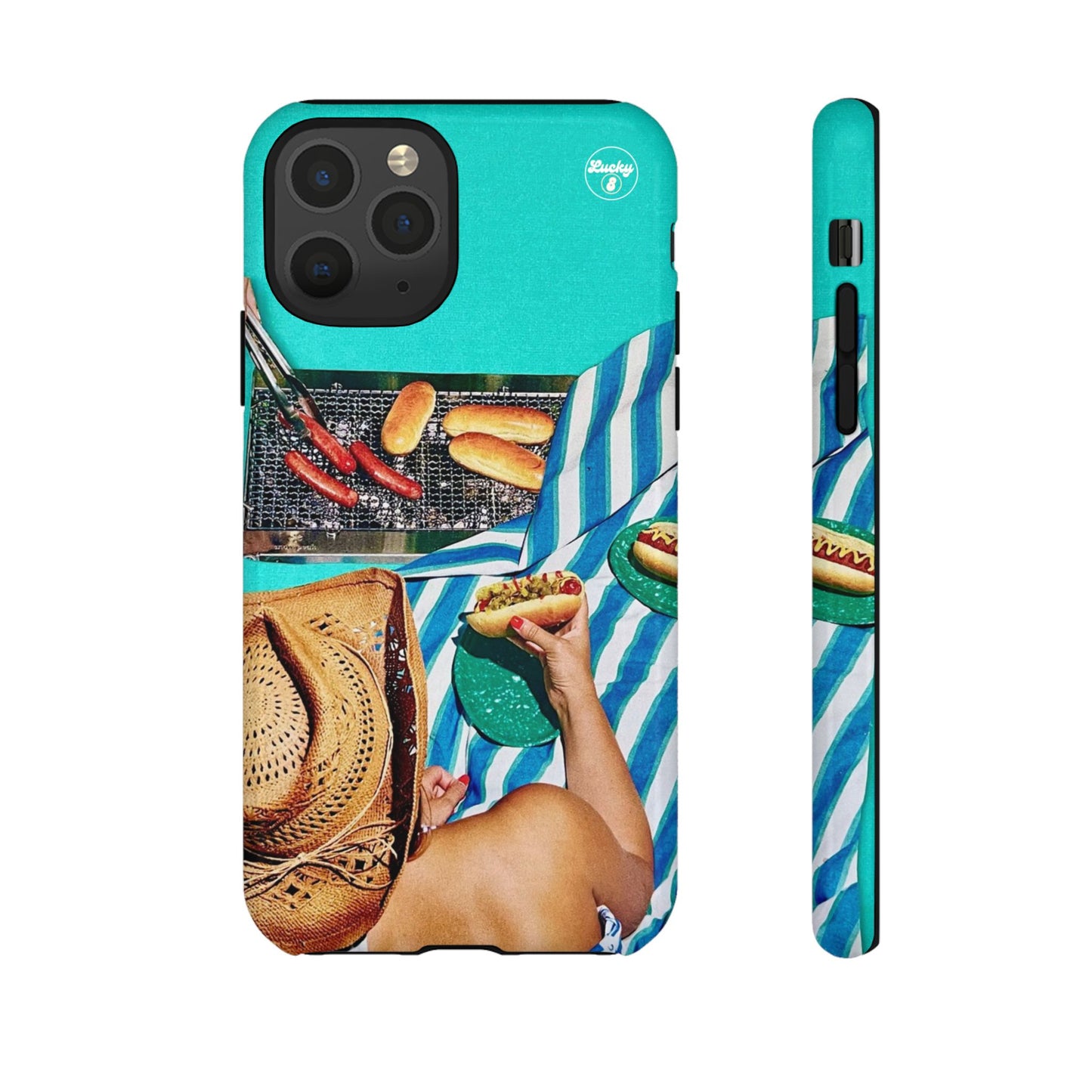 The Summertime Grill Out iPhone Case