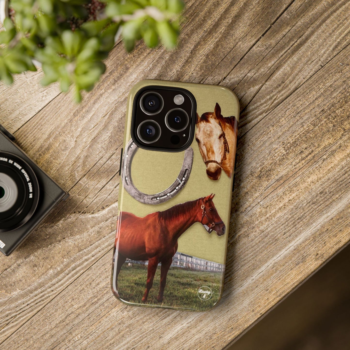 Horse Girl iPhone Case