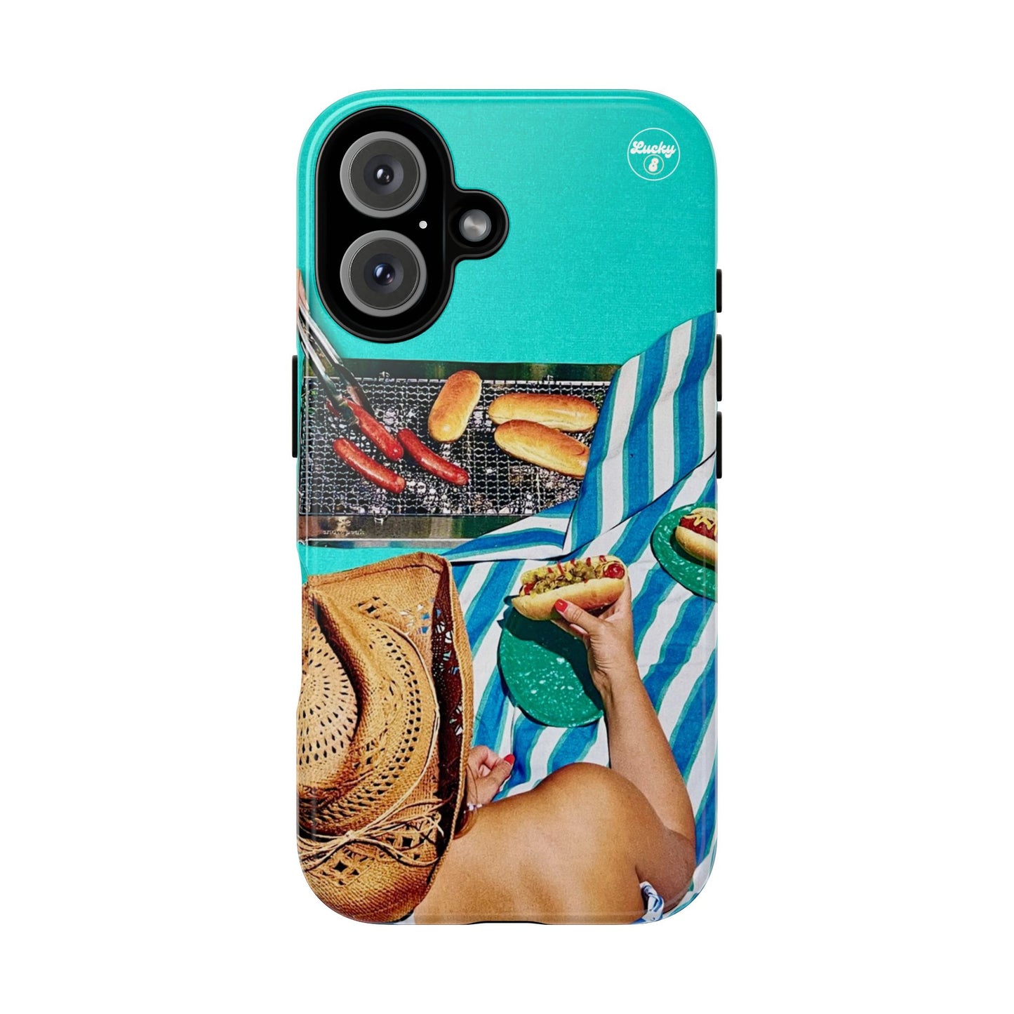 The Summertime Grill Out iPhone Case