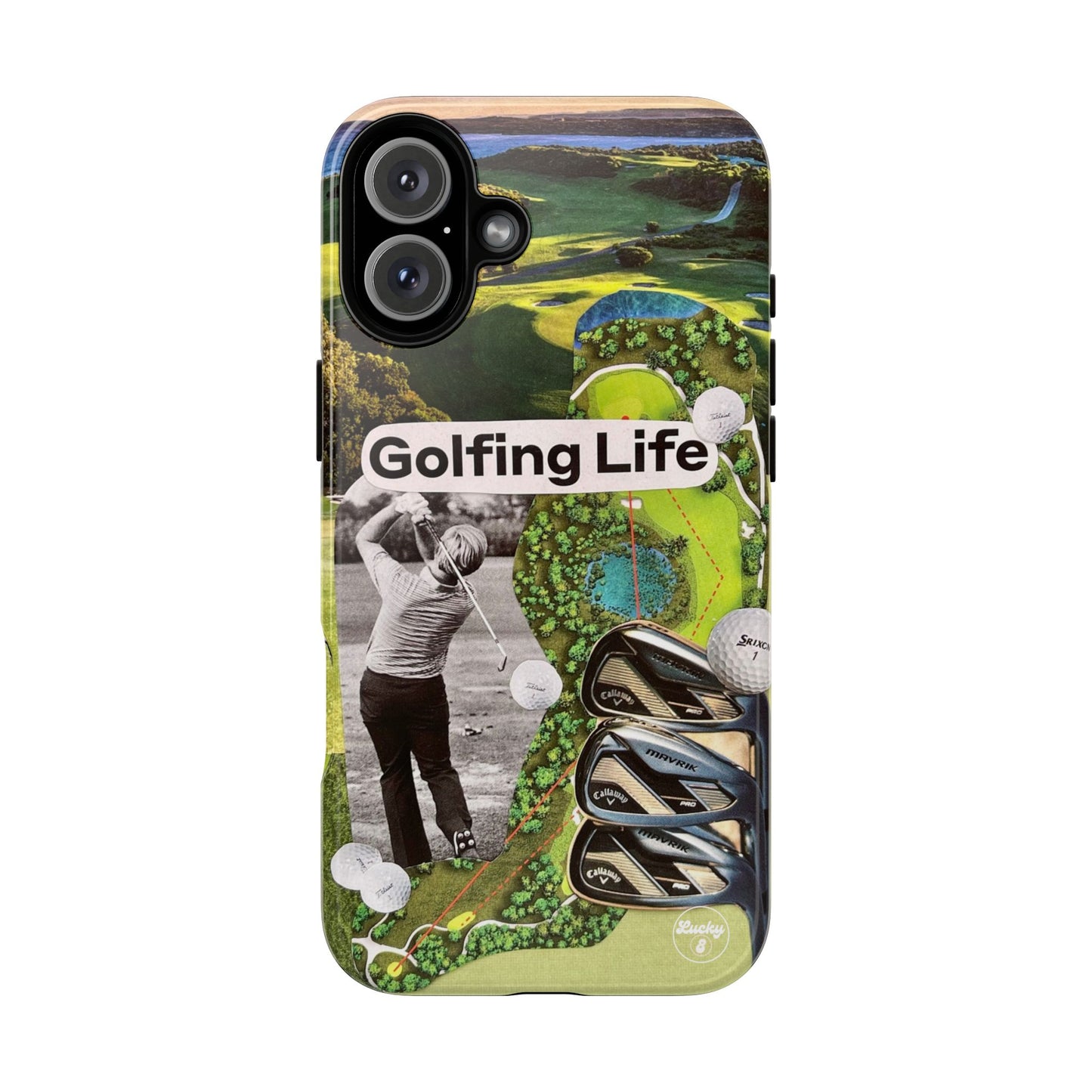 Golfing Life iPhone Case