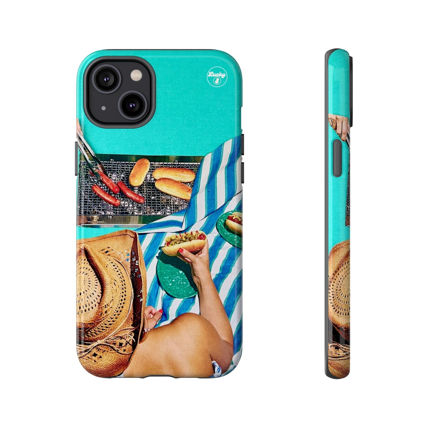 The Summertime Grill Out iPhone Case