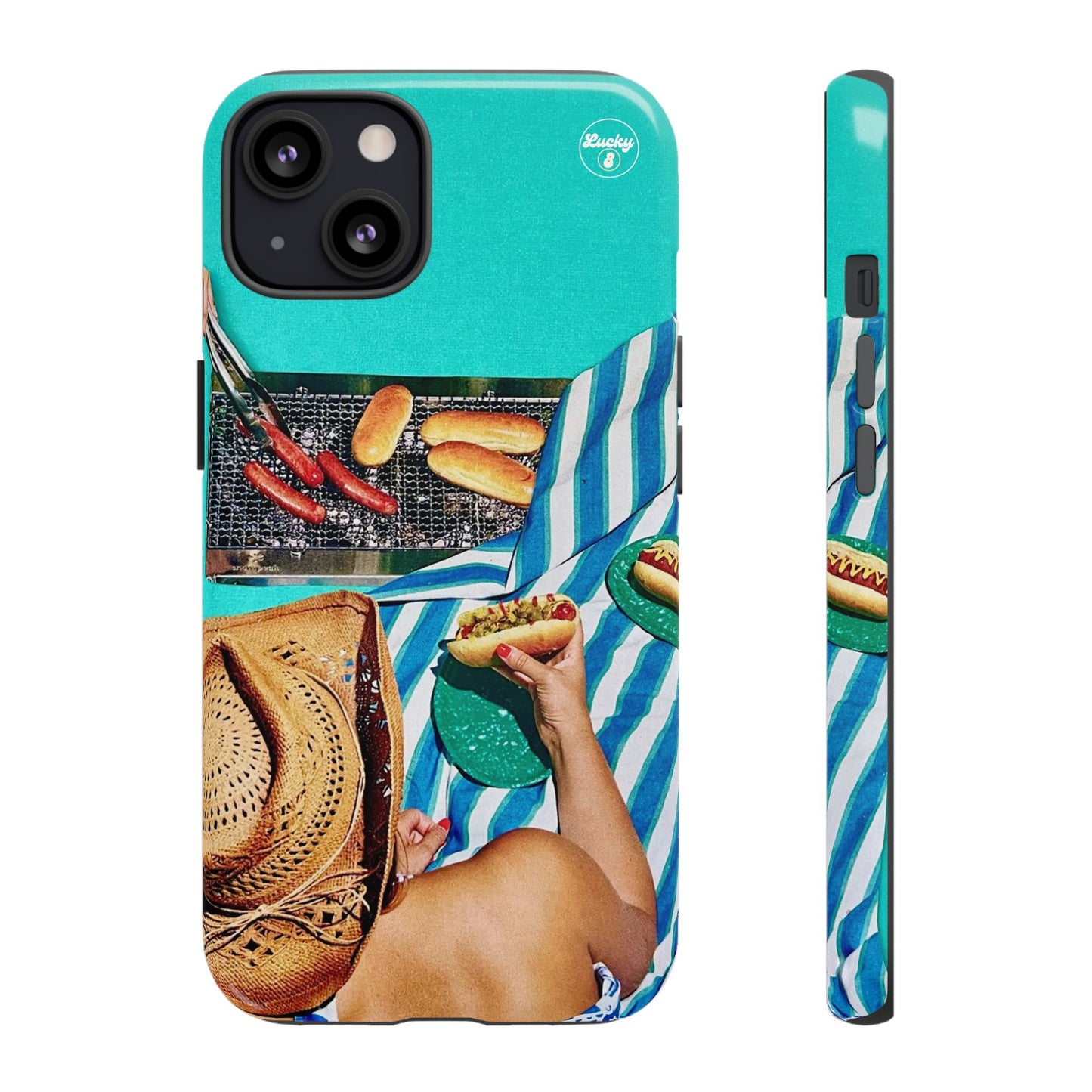 The Summertime Grill Out iPhone Case