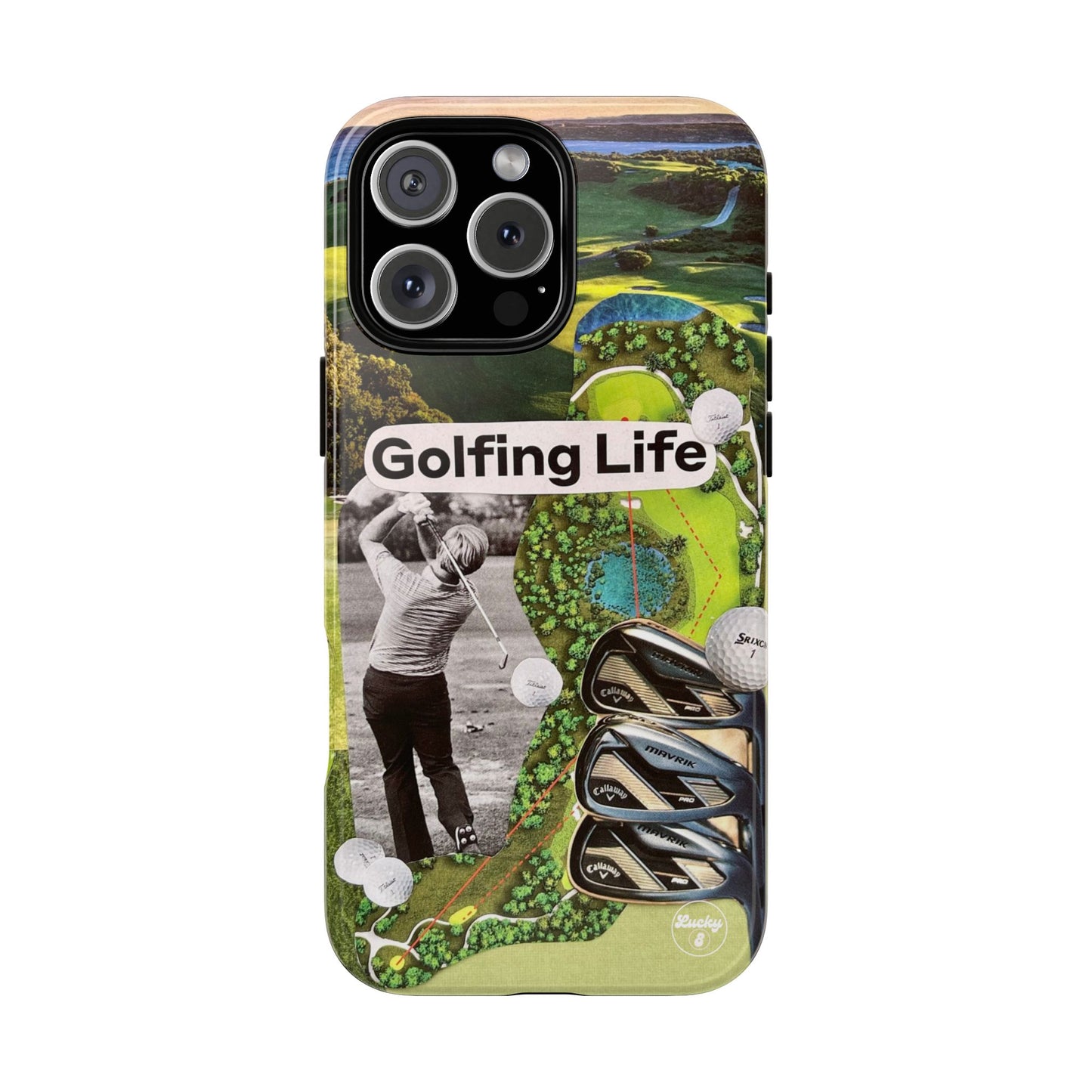 Golfing Life iPhone Case