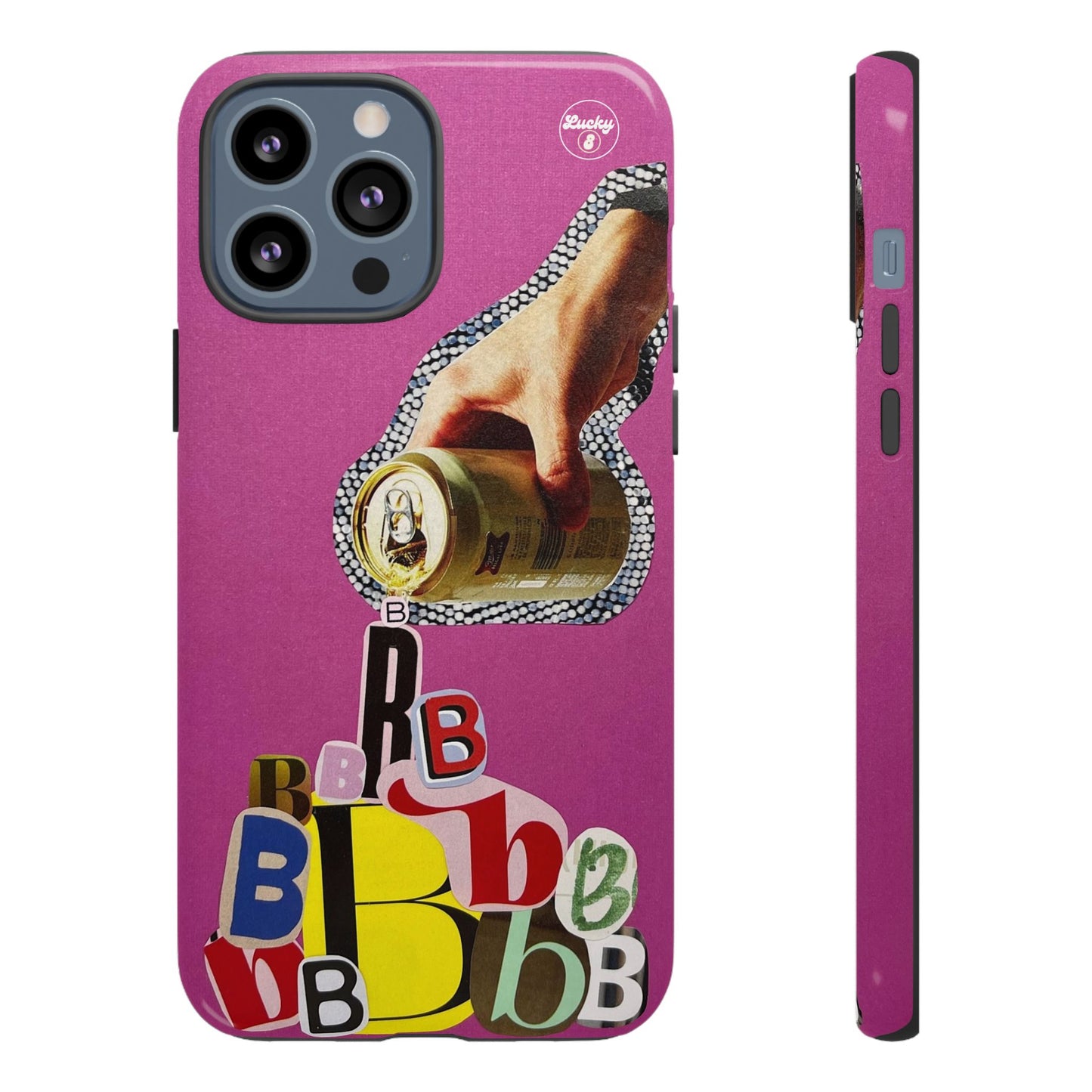 'B' Pour iPhone Case