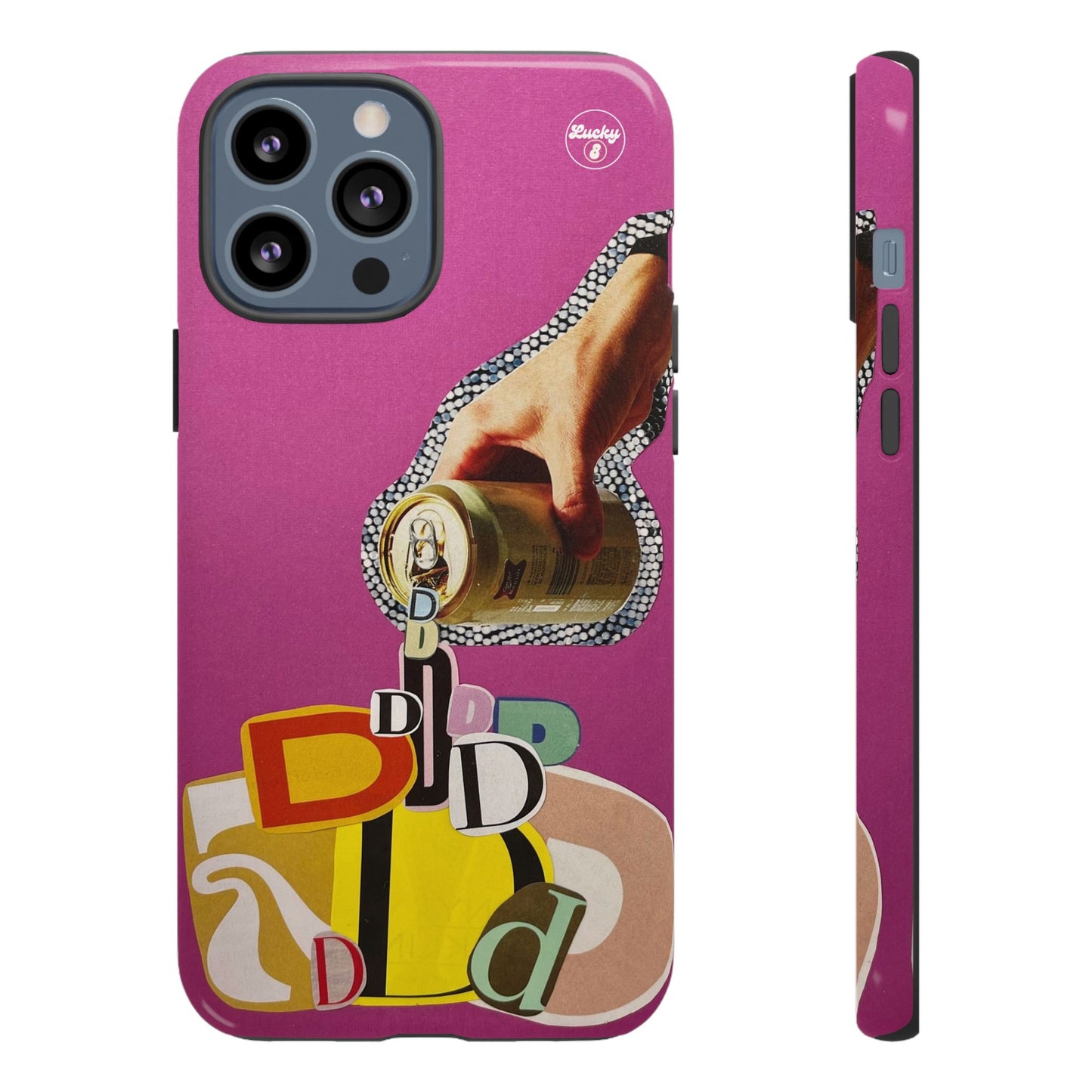 'D' Pour iPhone Case