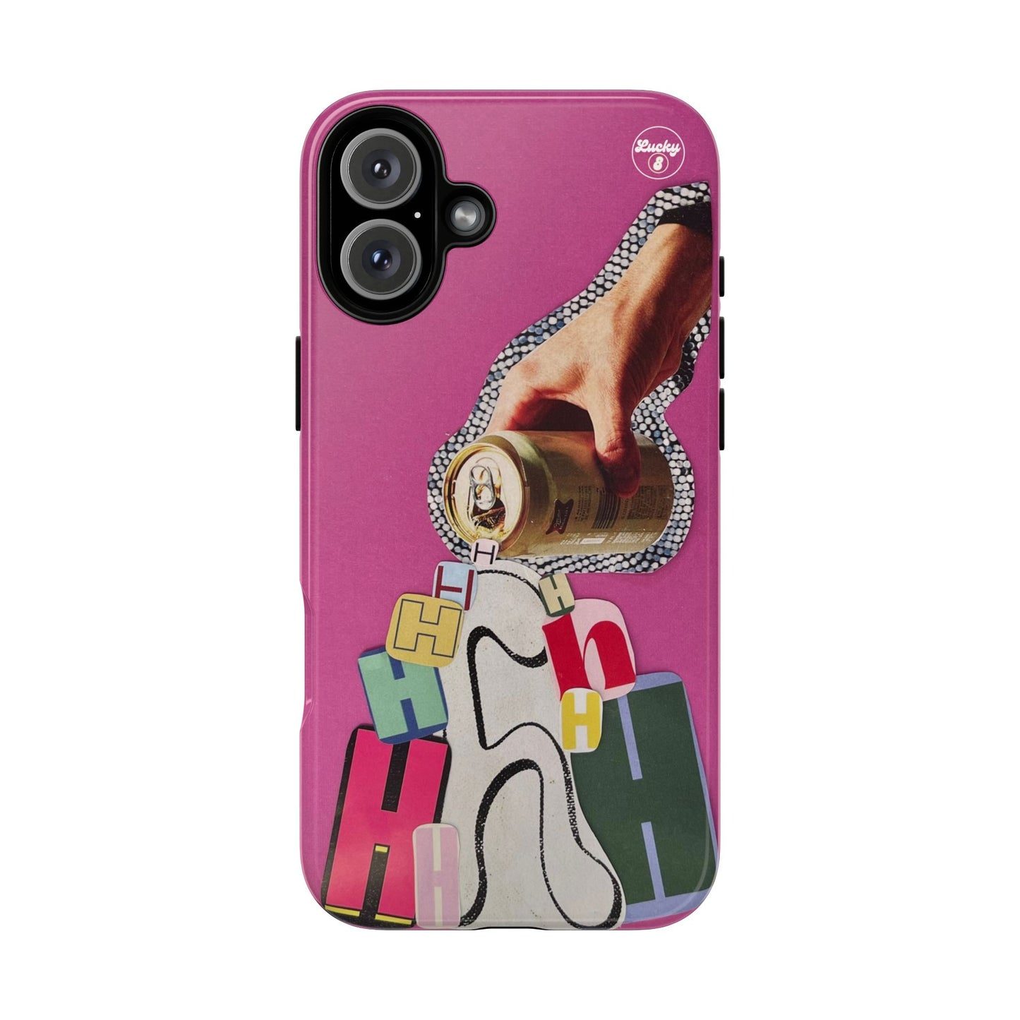 'H' Pour iPhone Case