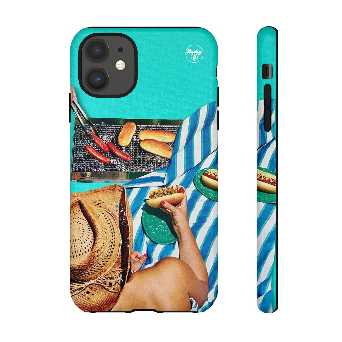 The Summertime Grill Out iPhone Case