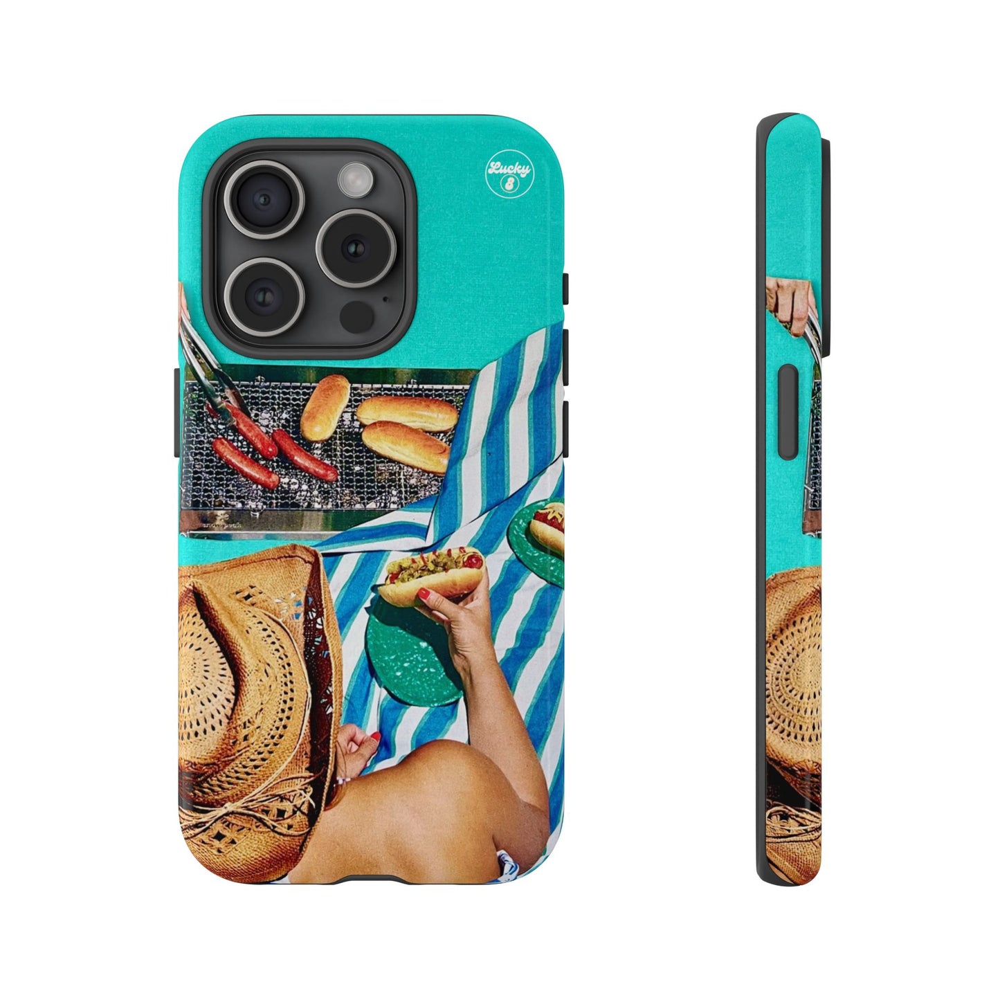 The Summertime Grill Out iPhone Case