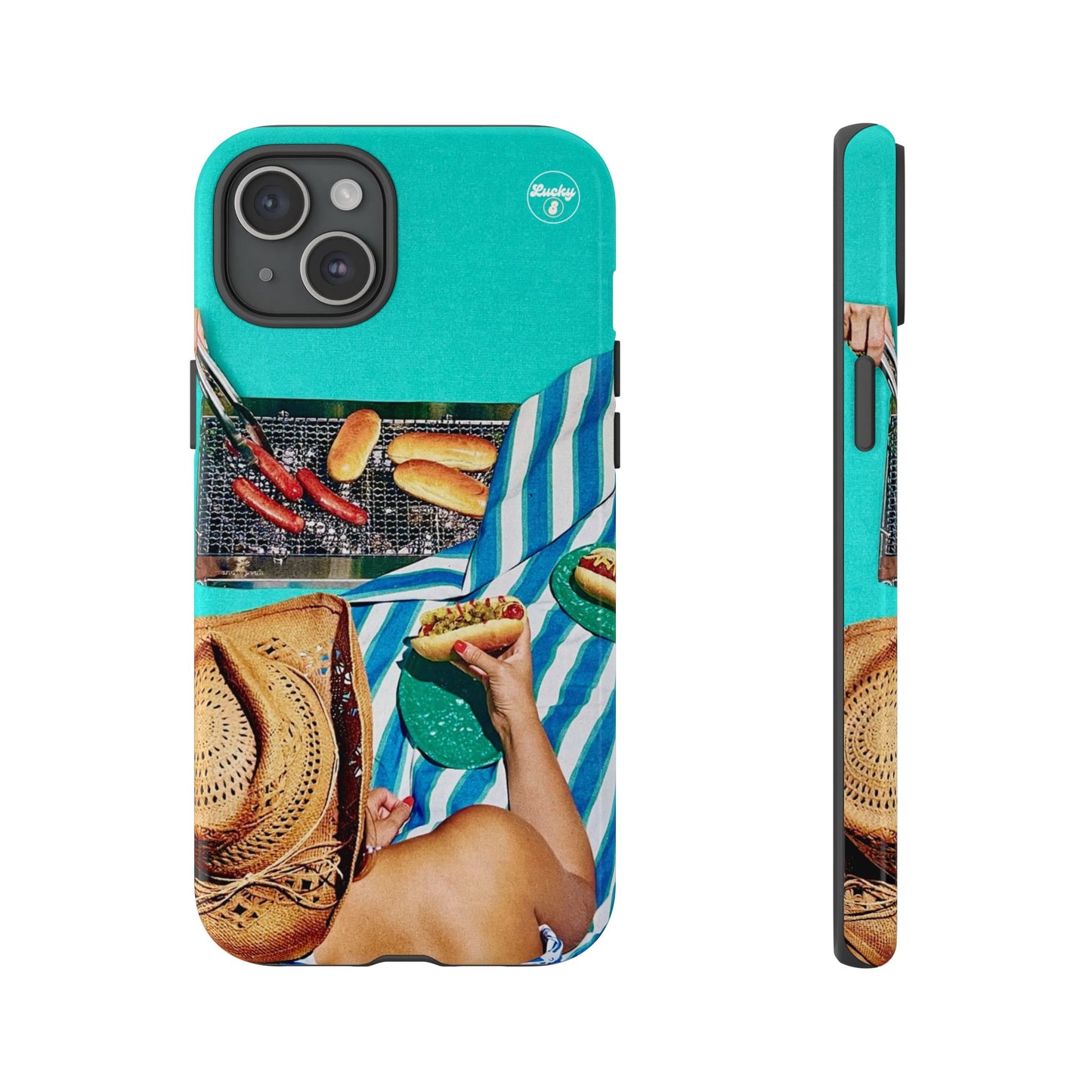 The Summertime Grill Out iPhone Case