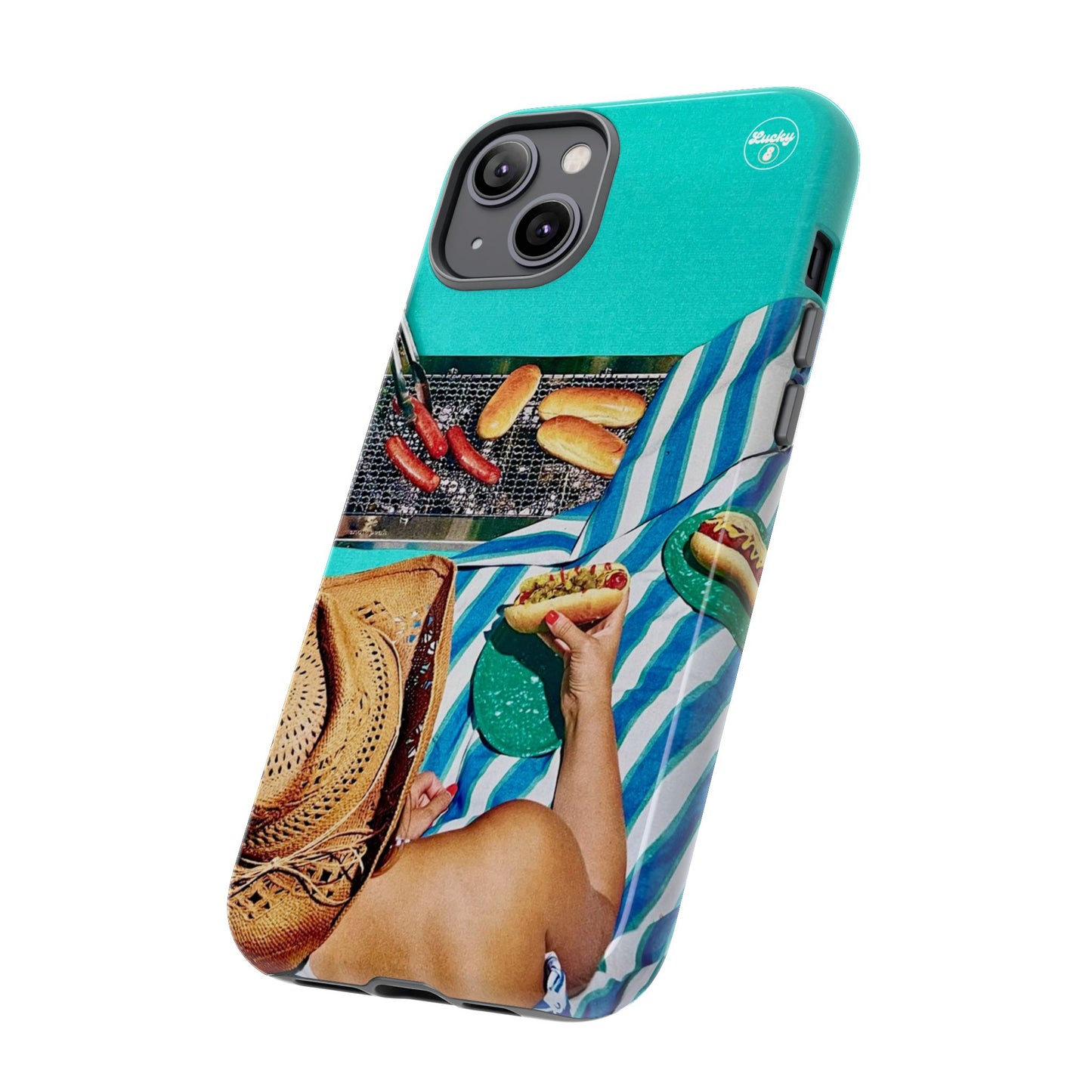 The Summertime Grill Out iPhone Case