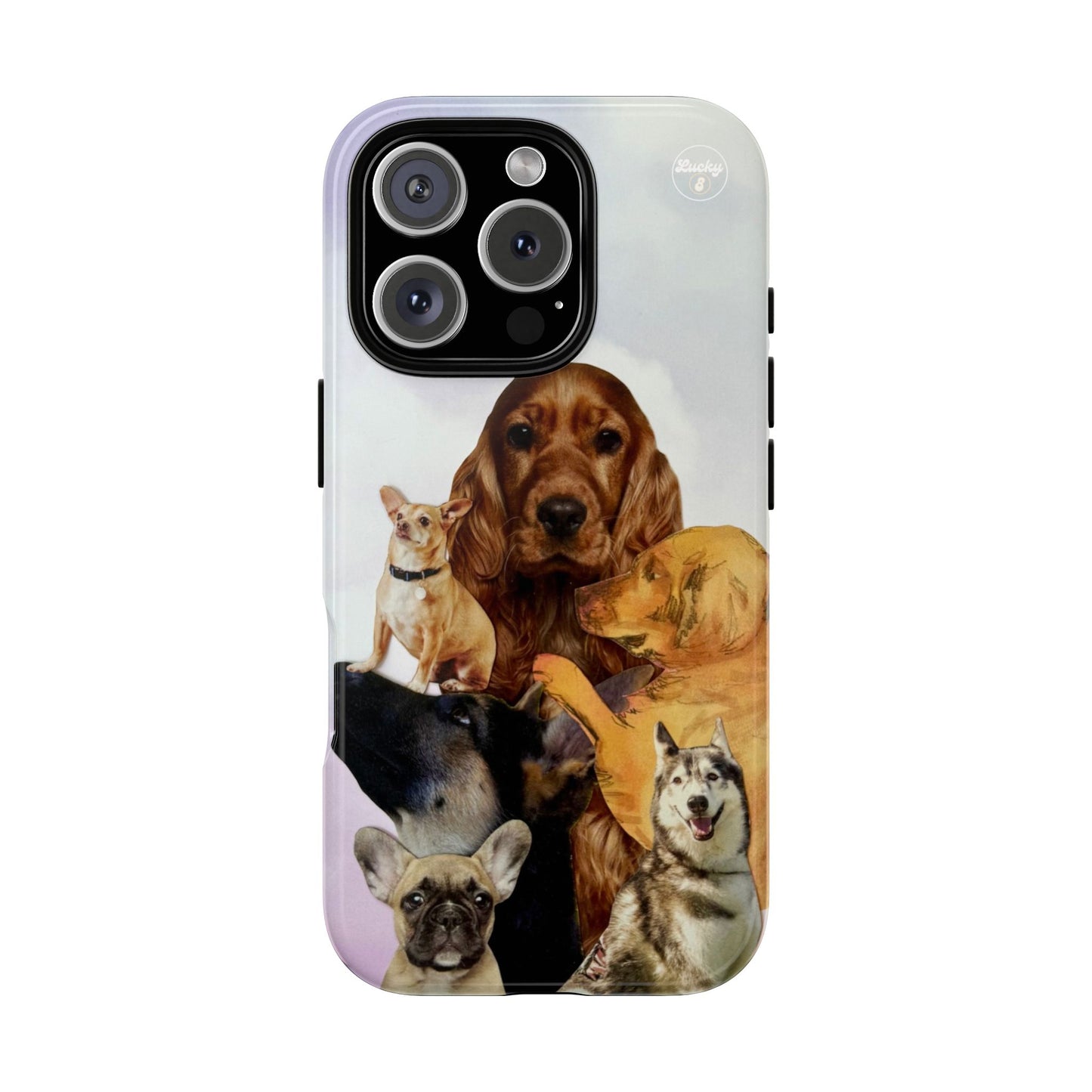 Dog Cuddle iPhone Case