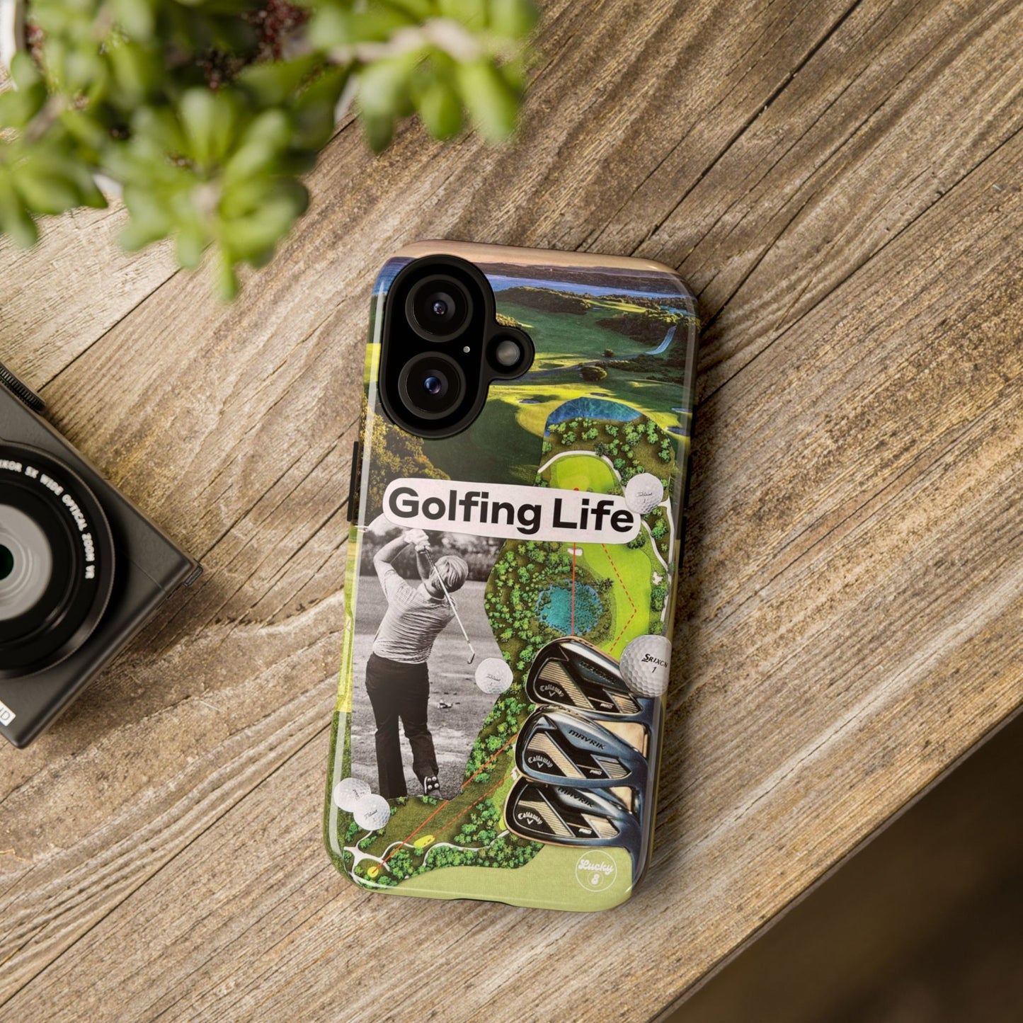 Golfing Life iPhone Case