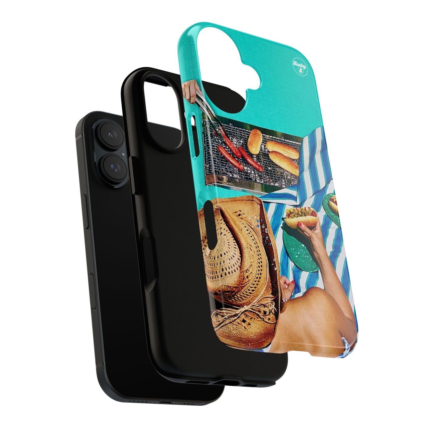 The Summertime Grill Out iPhone Case