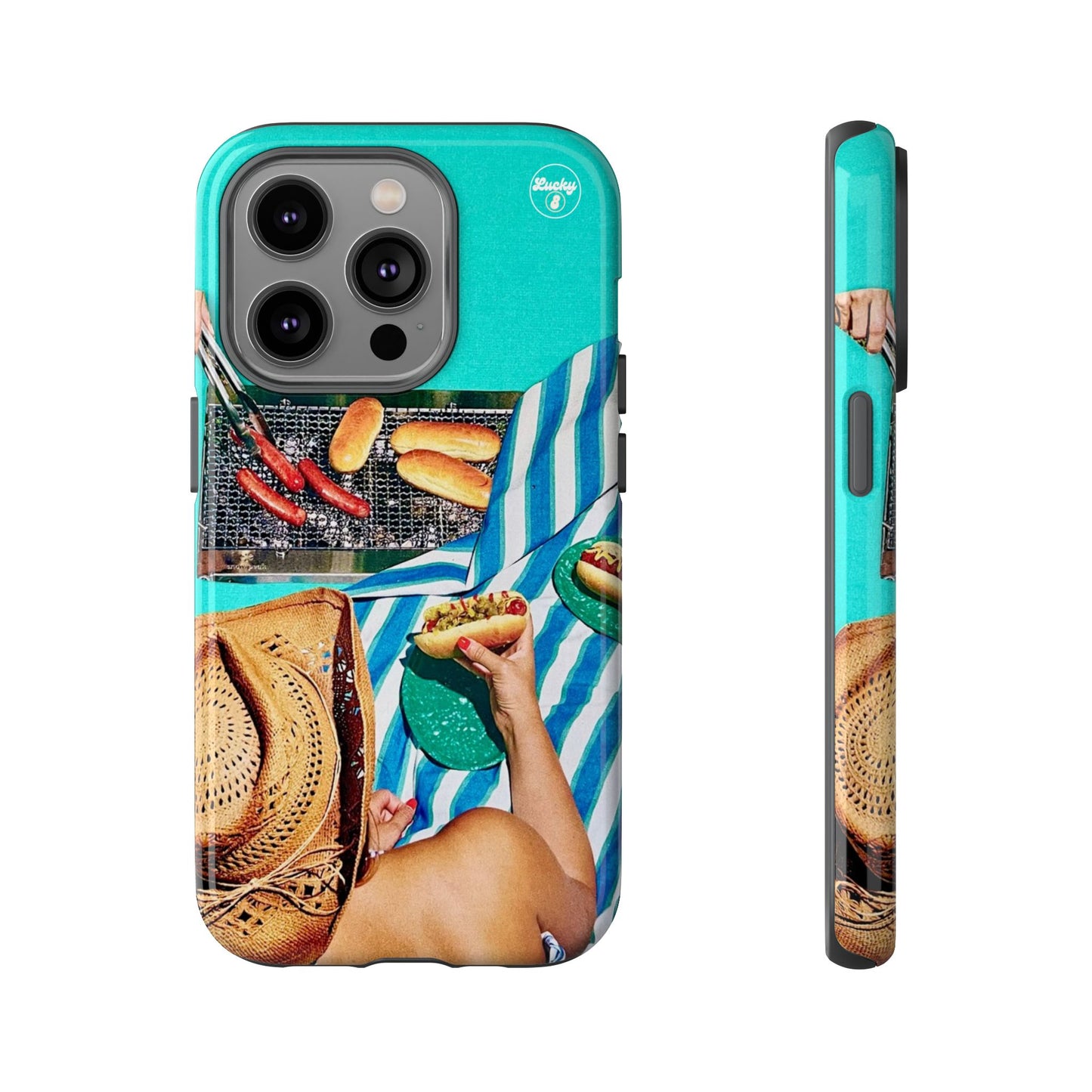 The Summertime Grill Out iPhone Case