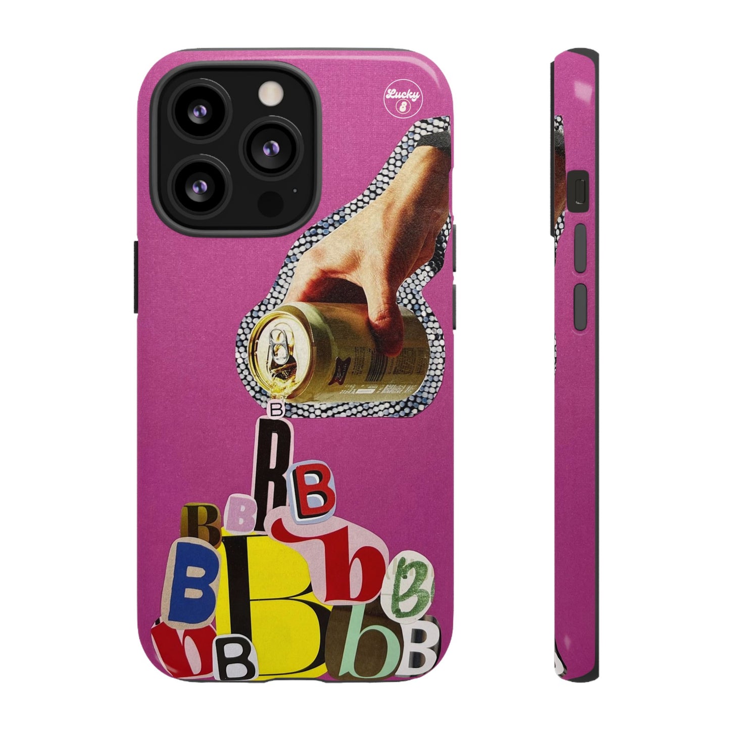 'B' Pour iPhone Case