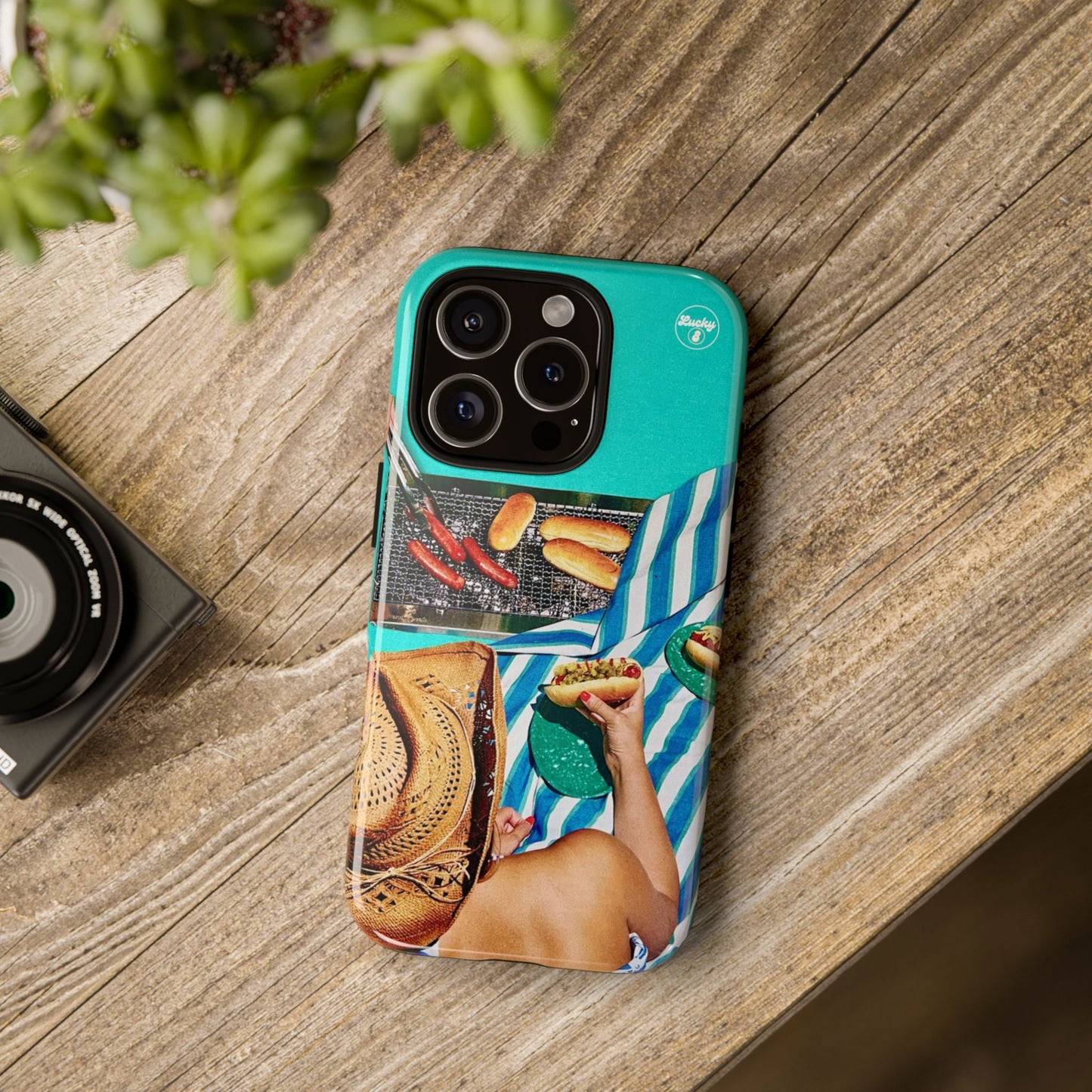 The Summertime Grill Out iPhone Case