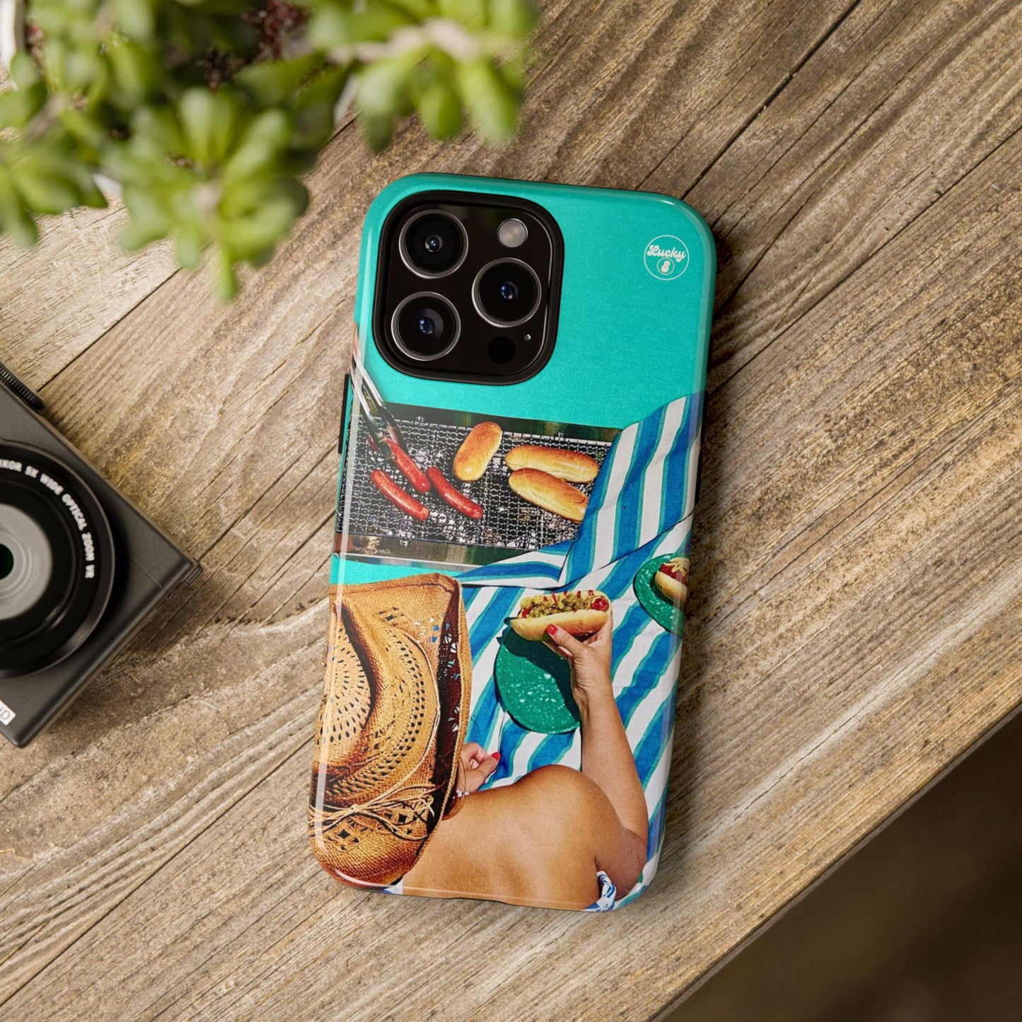 The Summertime Grill Out iPhone Case