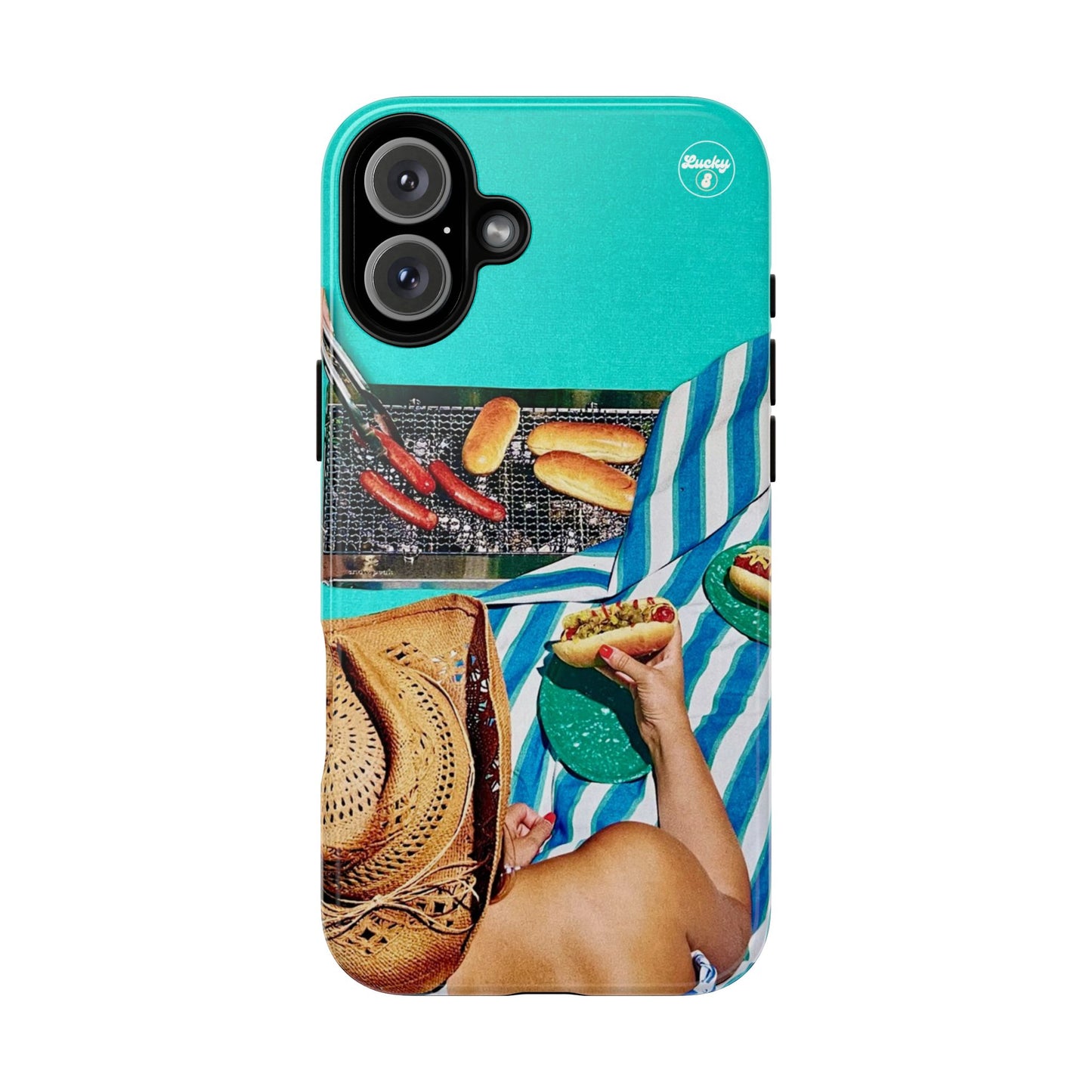 The Summertime Grill Out iPhone Case