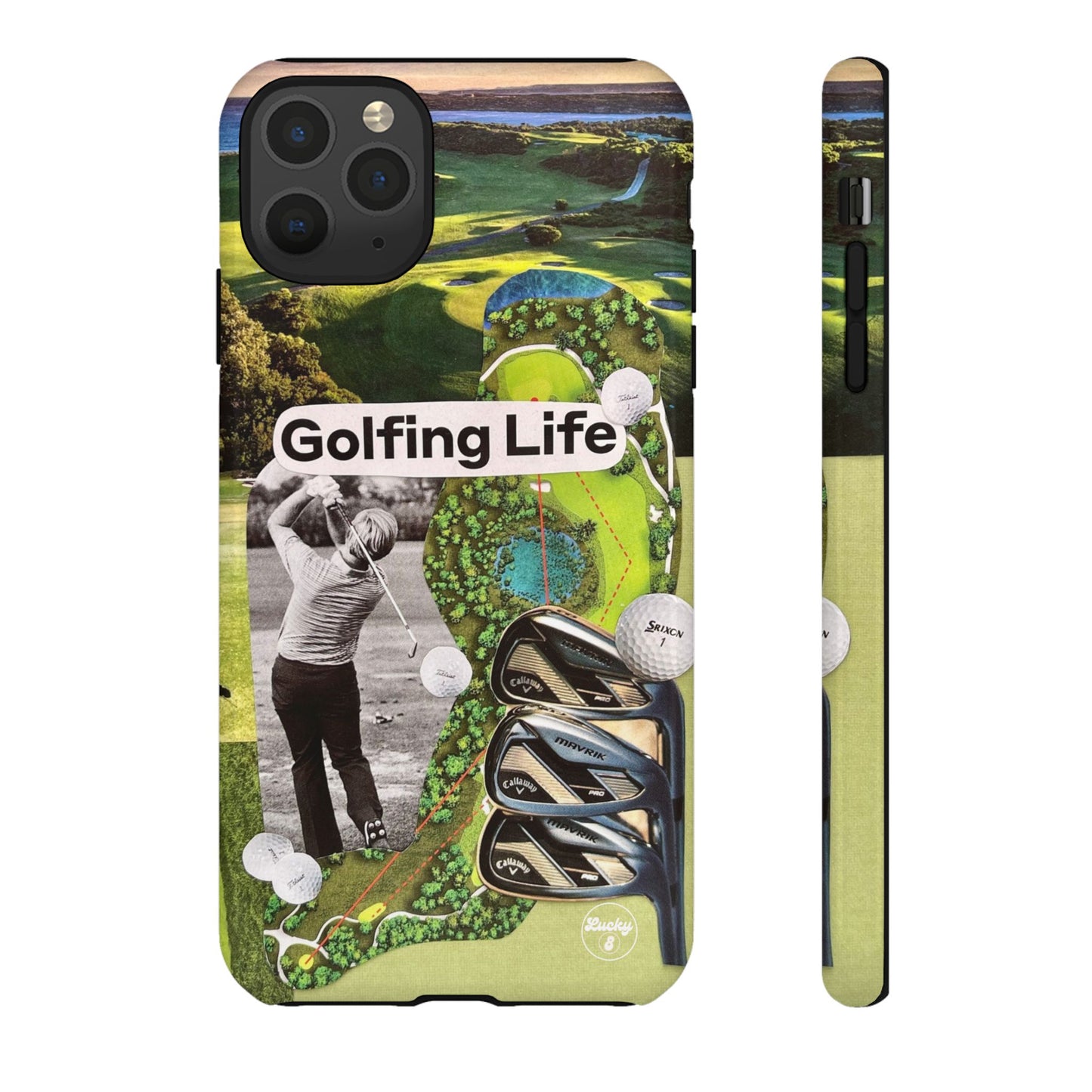 Golfing Life iPhone Case