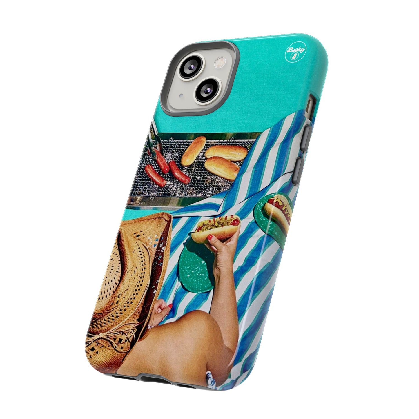 The Summertime Grill Out iPhone Case