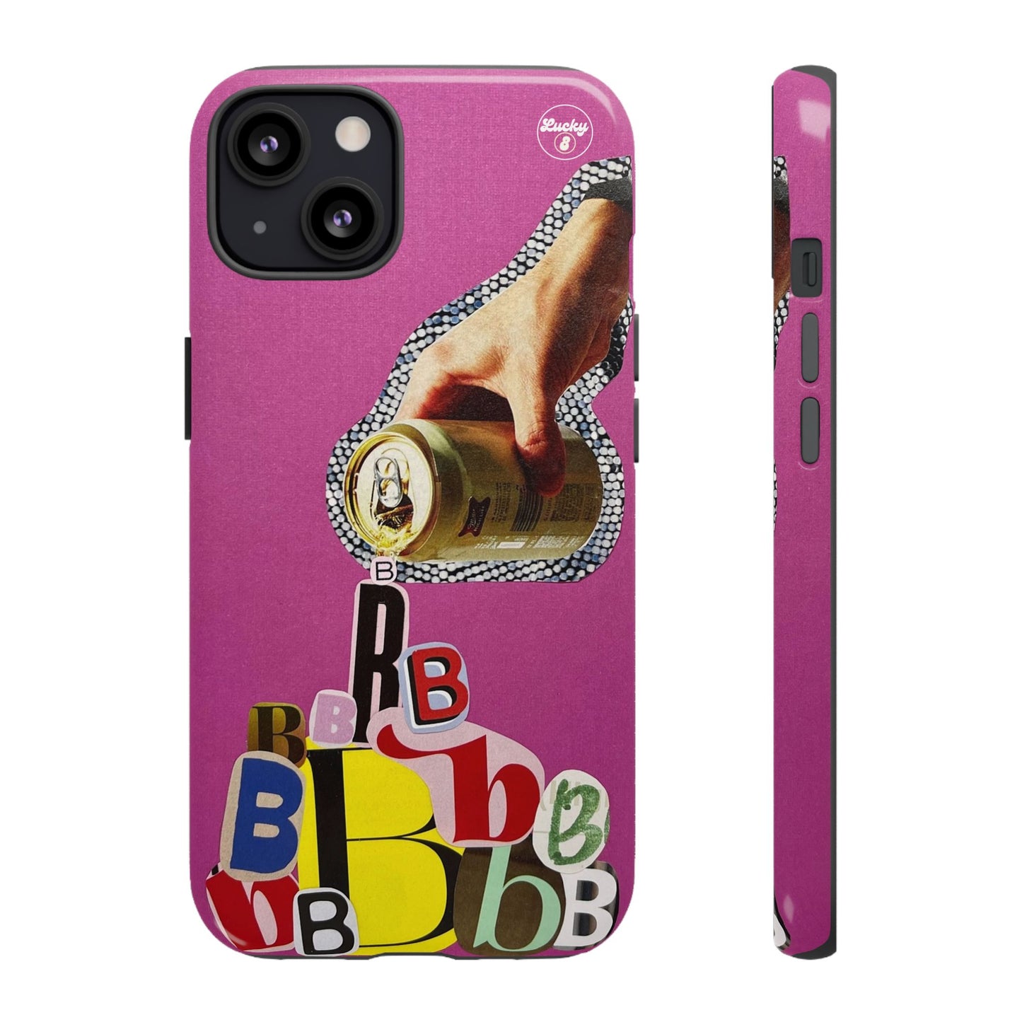 'B' Pour iPhone Case