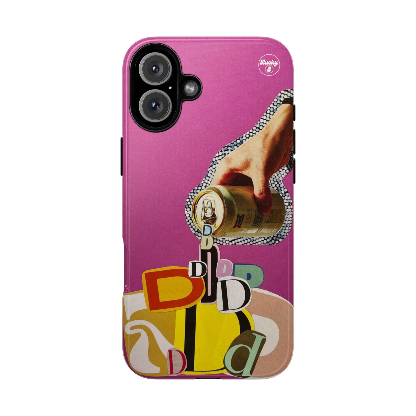 'D' Pour iPhone Case