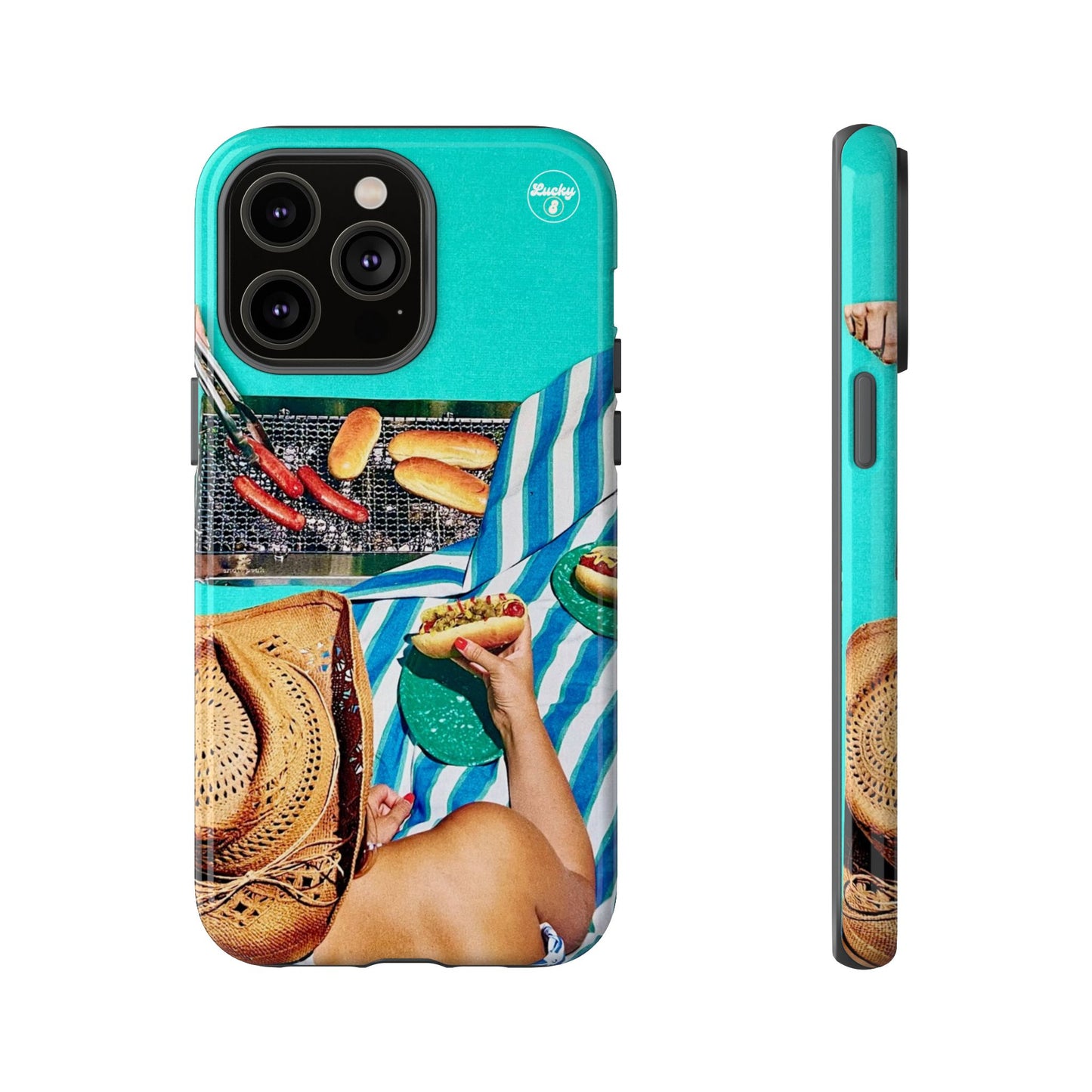 The Summertime Grill Out iPhone Case