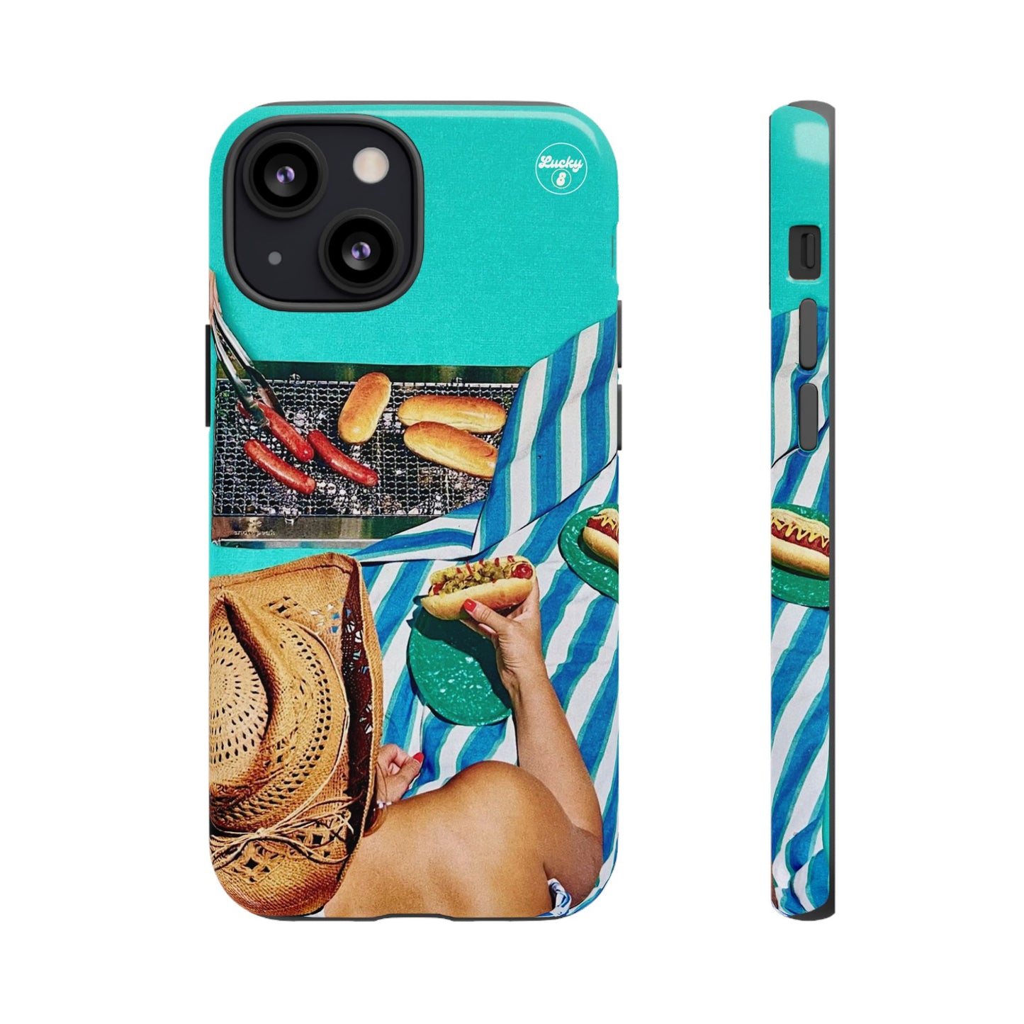 The Summertime Grill Out iPhone Case