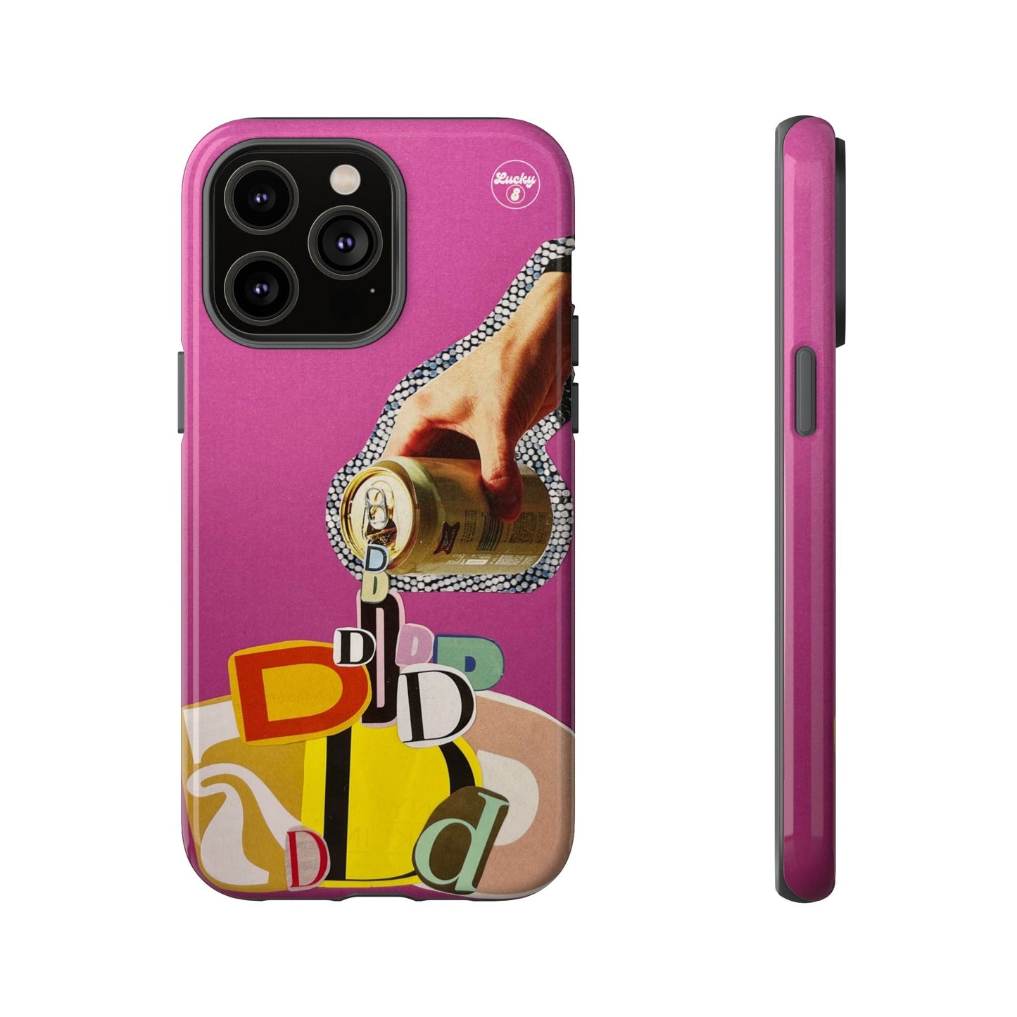 'D' Pour iPhone Case