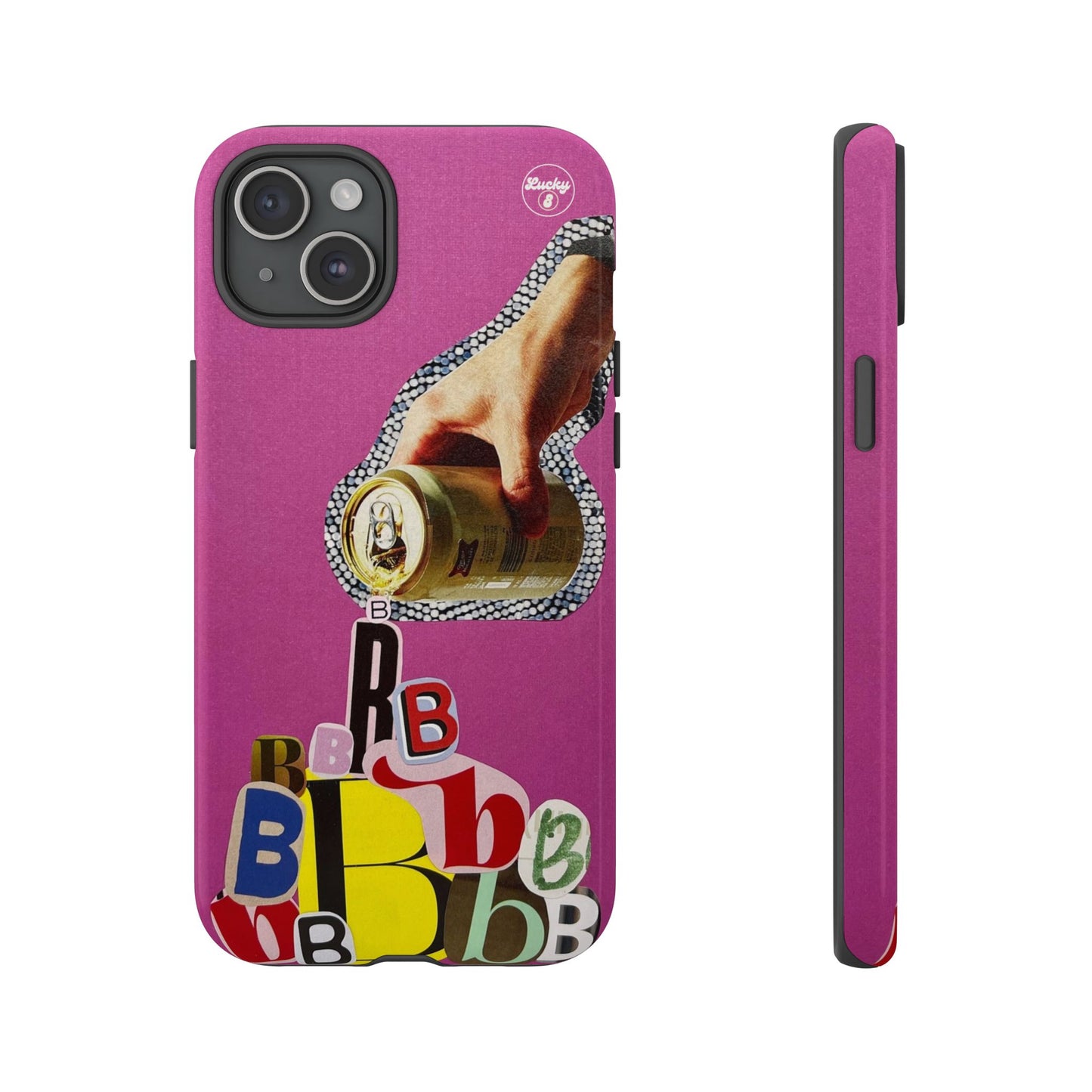 'B' Pour iPhone Case