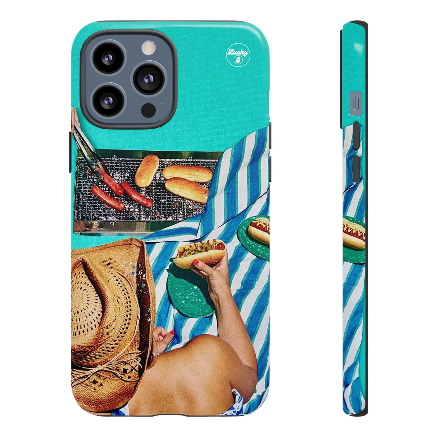 The Summertime Grill Out iPhone Case