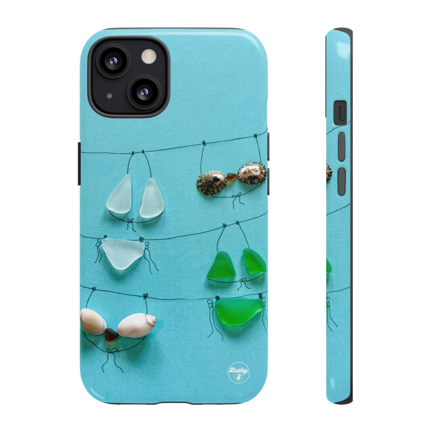 Sea Glass Swimmie iPhone Case