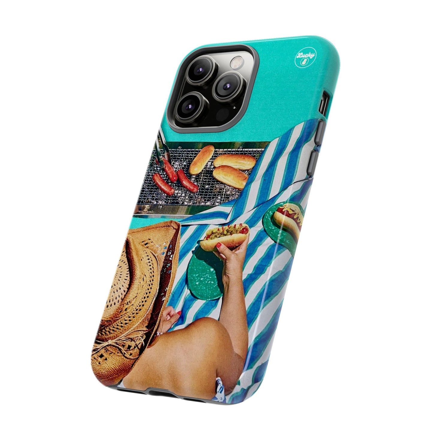 The Summertime Grill Out iPhone Case