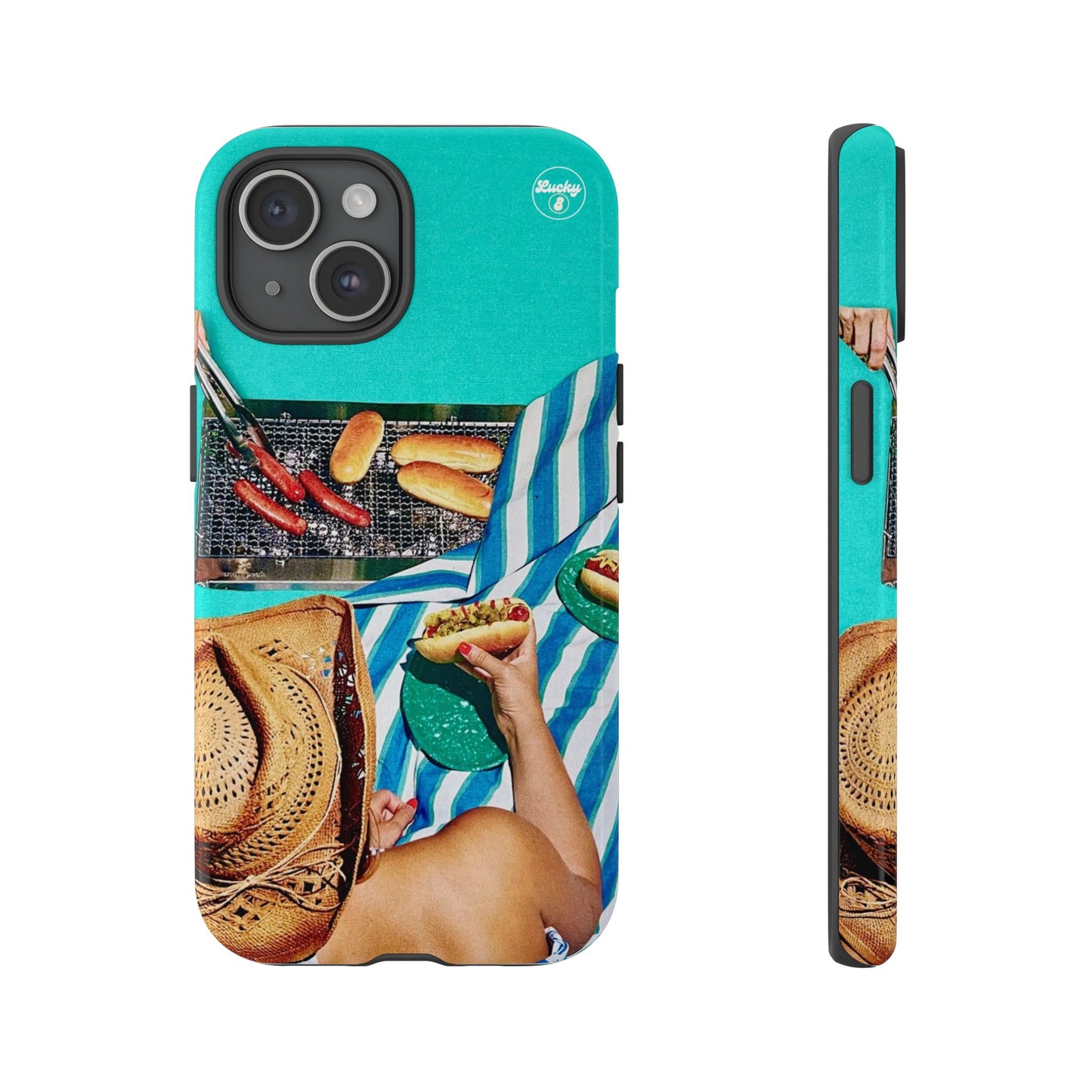 The Summertime Grill Out iPhone Case