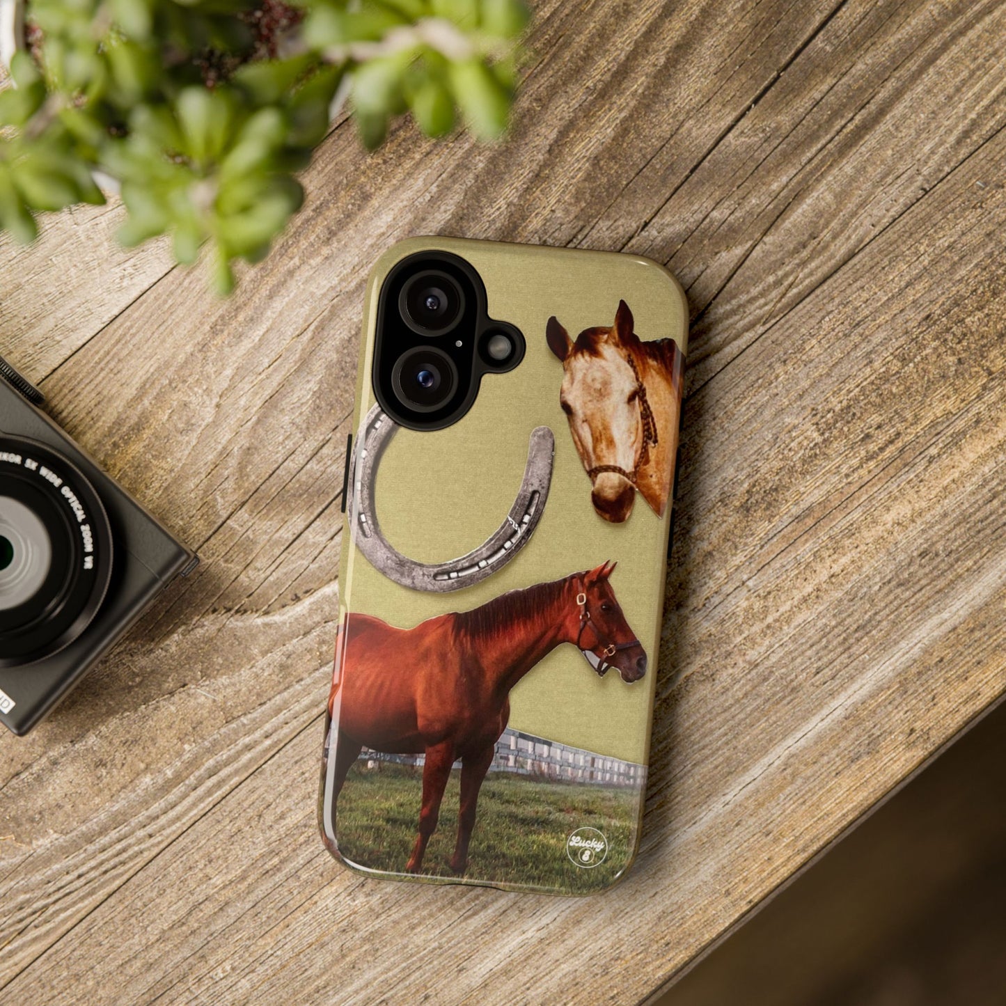 Horse Girl iPhone Case