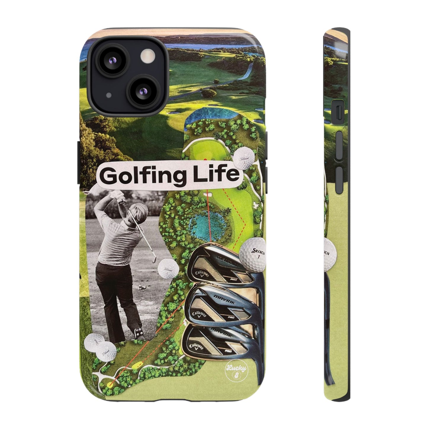 Golfing Life iPhone Case