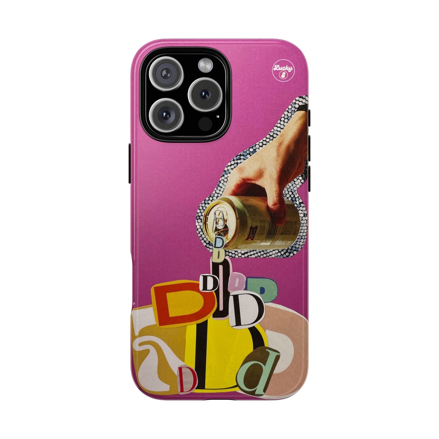 'D' Pour iPhone Case