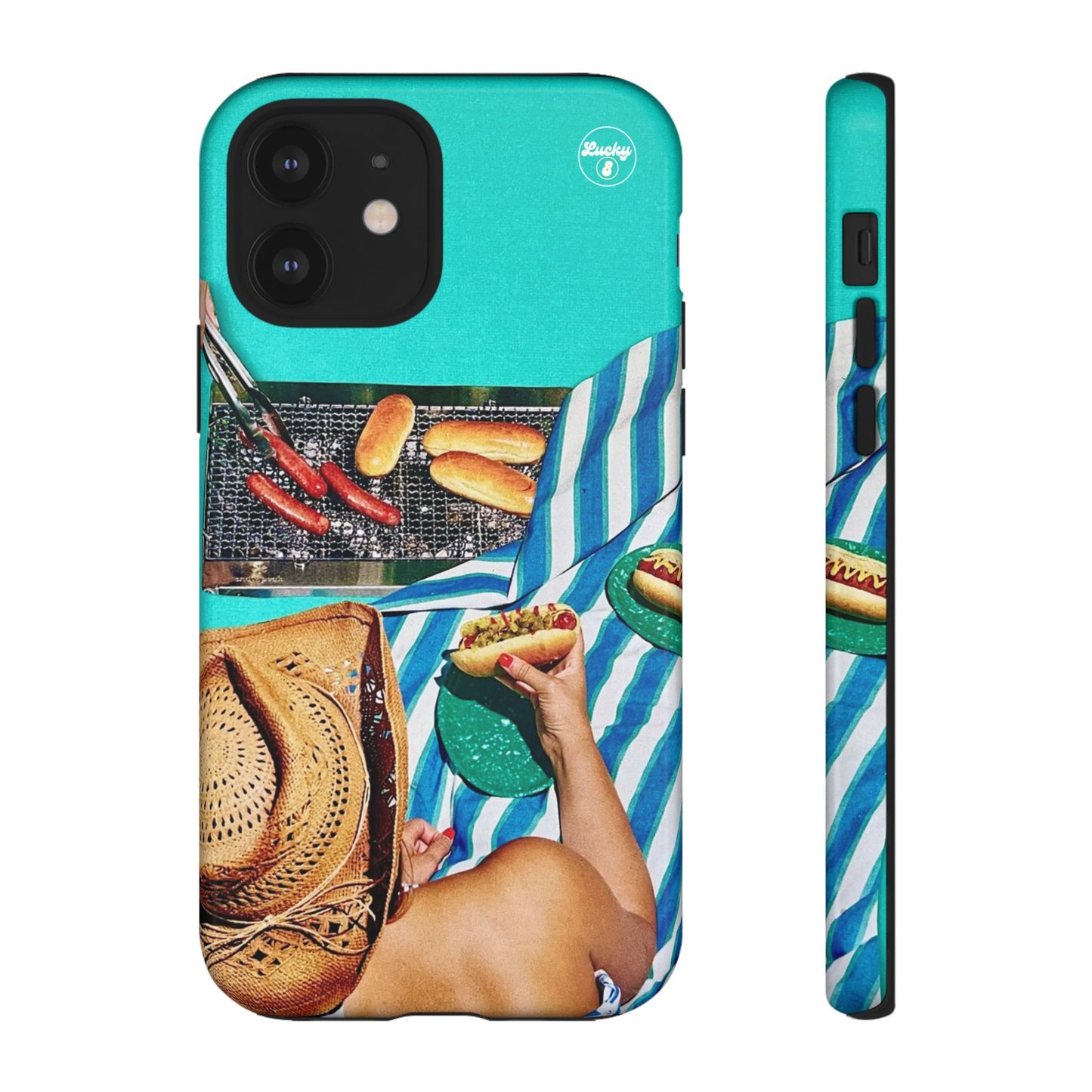 The Summertime Grill Out iPhone Case