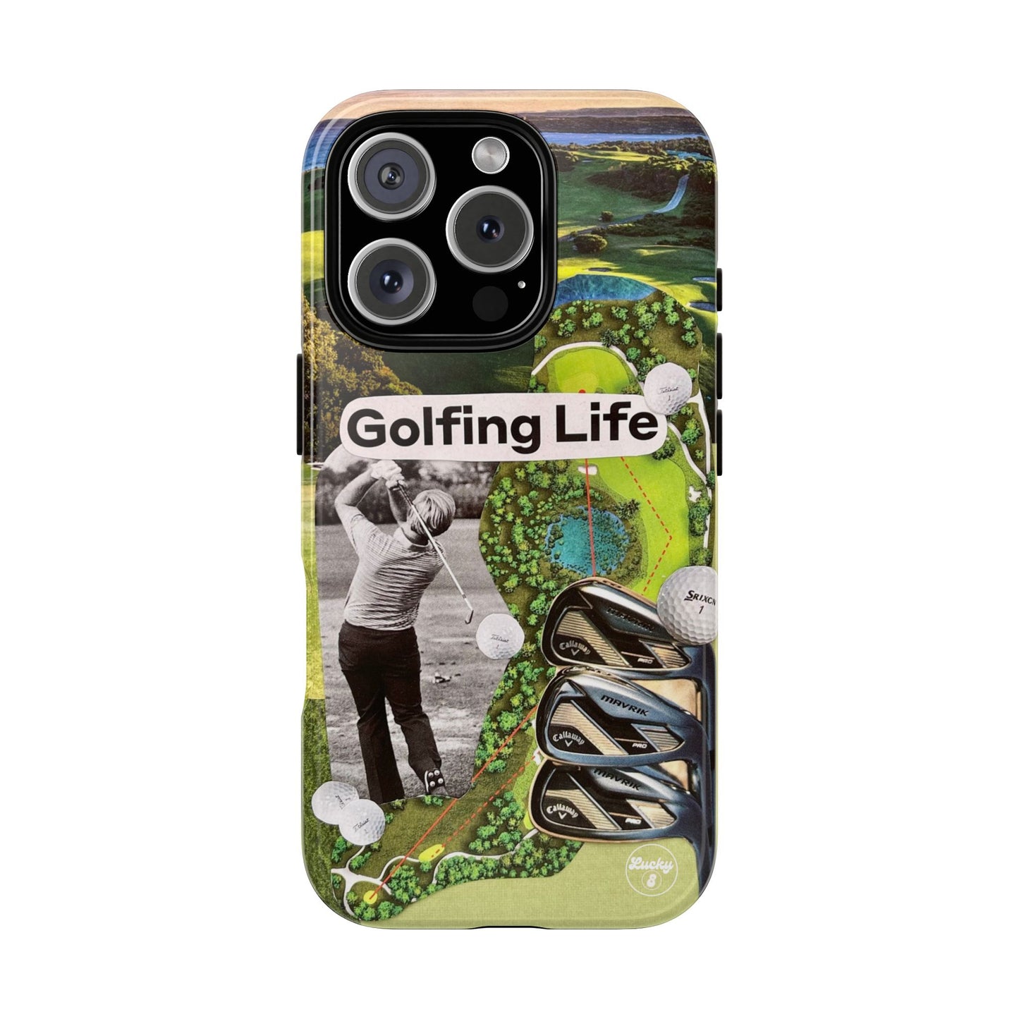 Golfing Life iPhone Case