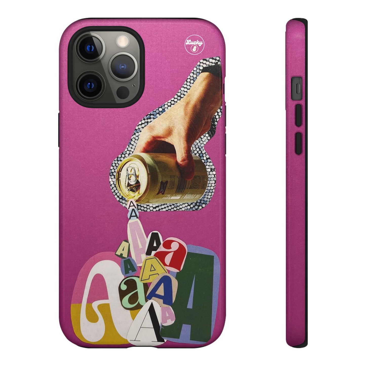 'A' Pour iPhone Case