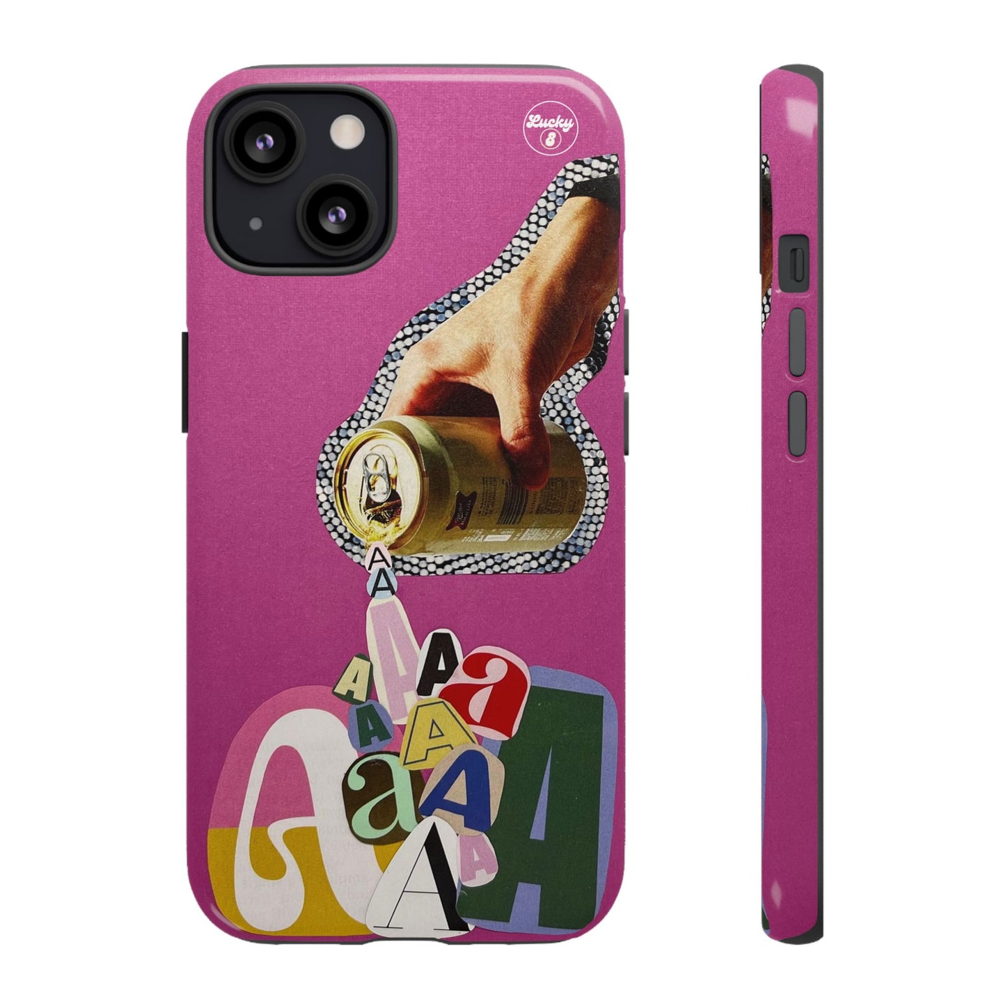 'A' Pour iPhone Case