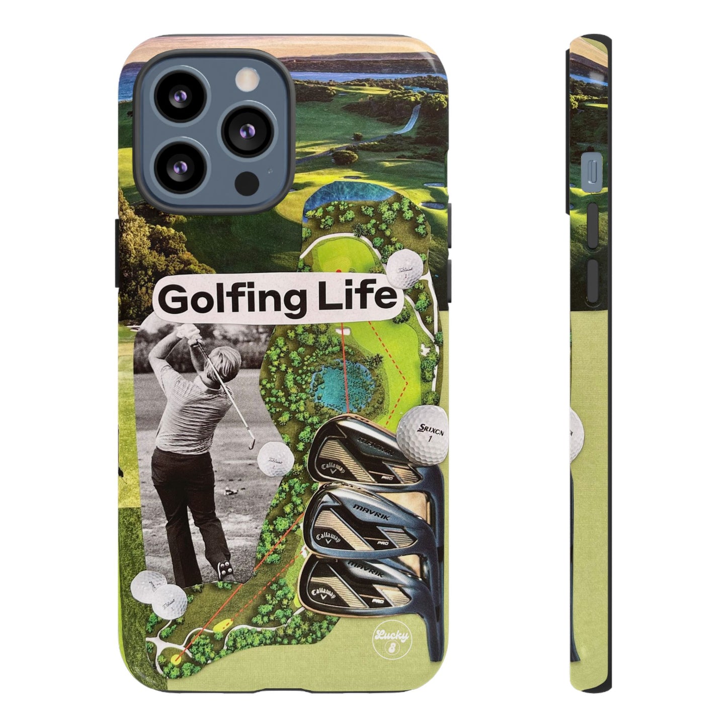 Golfing Life iPhone Case